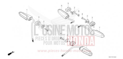 CLIGNOTANT ADV750N de 2022